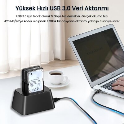 VegGieg USB A Printer Tarayıcı Yazıcı Data Kablosu 5 Metre - 2