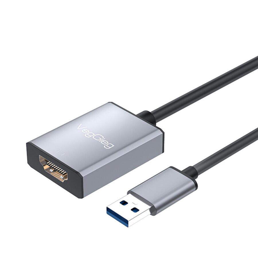 Veggieg USB-A to HDMI Çevirici Dönüştürücü Adaptör - 2