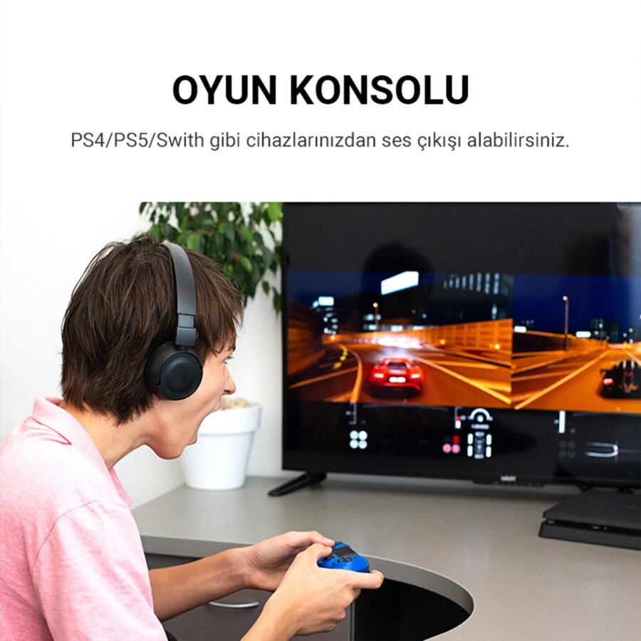 VegGieg USB Ses Kartı 3.5mm Kulaklık ve Mikrofon Girişli - 3