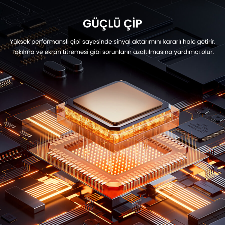 Veggieg VGA to HDMI Full HD 1080P 60Hz Aux Ses Destekli USB Beslemeli Çevirici Dönüştürücü Adaptör - 5