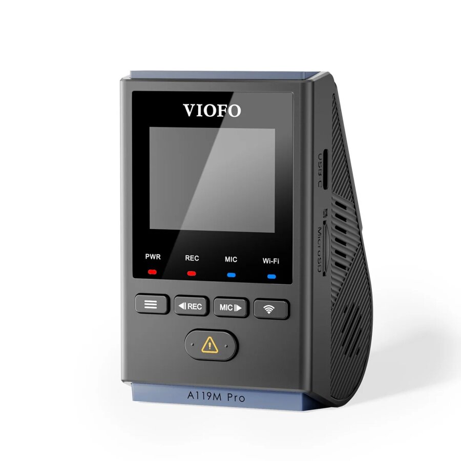Viofo A119M PRO 4K HDR Sony STARVIS 2 Sensörlü Wi-Fi 6 GPS'li Araç Kamerası - 1