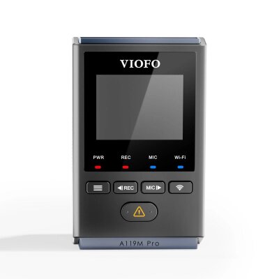 Viofo A119M PRO 4K HDR Sony STARVIS 2 Sensörlü Wi-Fi 6 GPS'li Araç Kamerası - 10