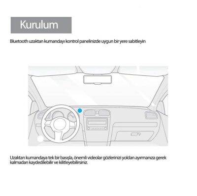 Viofo A129-A229-A239 Serileri için Bluetooth Uzaktan Kumanda - 7
