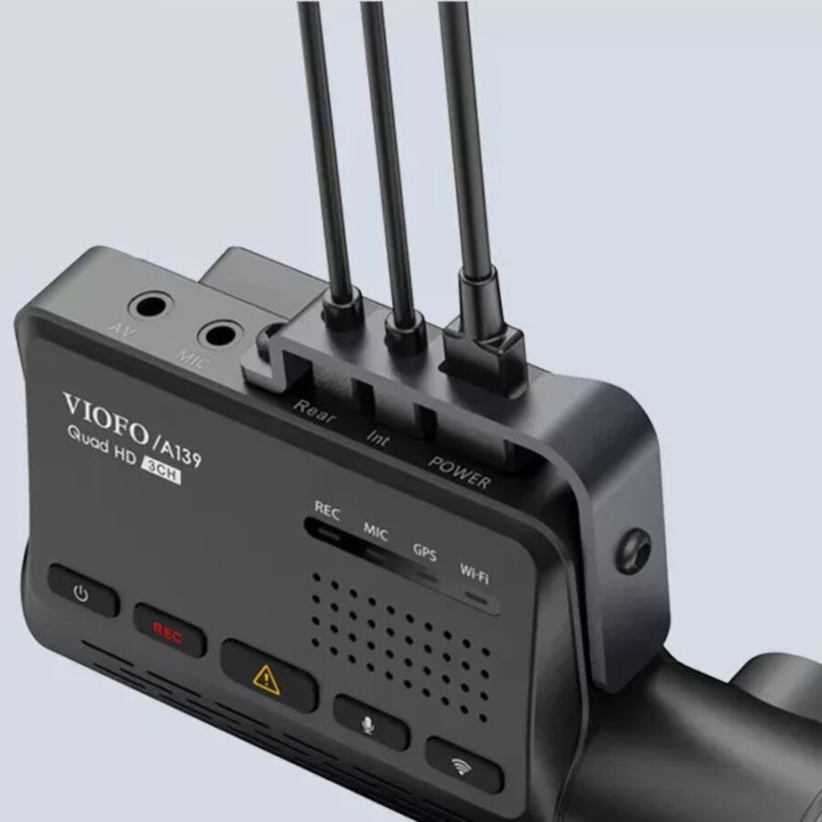 Viofo A139 Araç Kamerası için Kablo MicroSD Kart Koruma Braketi - 5