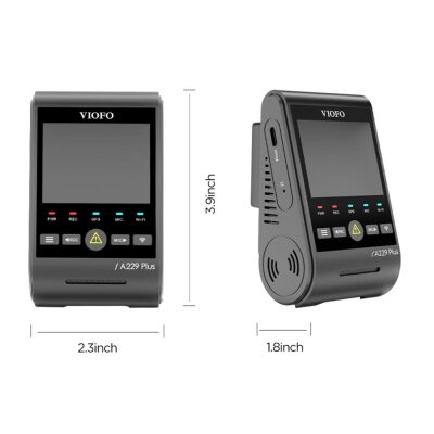 Viofo A229 Plus 2K HDR Sony Starvis 2 Sensörlü Wi-Fi GPS'li Araç Kamerası - 6