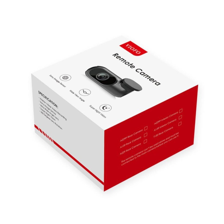 Viofo A229 Pro / Plus / Ultra Araç Kamerası İçin 1 Metre Kablo ve İç Kamera - 5