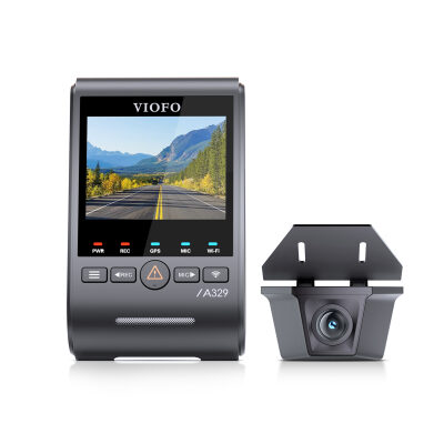 Viofo A329SW 2 Kameralı Ön ve Dış Arka Su Geçirmez 4K 60FPS+2K Sony STARVIS 2 Sensör GPS'li Araç Kamerası - 5