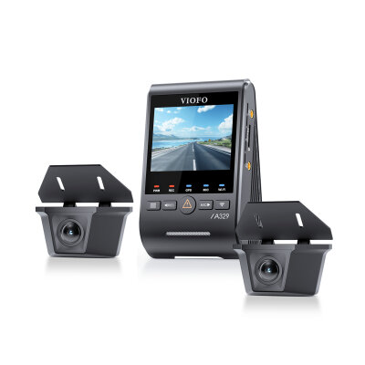 Viofo A329WW 3 Kanal 4K Ön Çift 2K IP67 Su Geçirmez Dış Kamera Sony STARVIS 2 HDR WiFi 6 GPS Kamyon Tır Araç Kamerası - 6