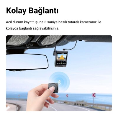 Viofo BTR200 Tüm Kamera Serileri için Kablosuz Bluetooth Uzaktan Kumanda - 2