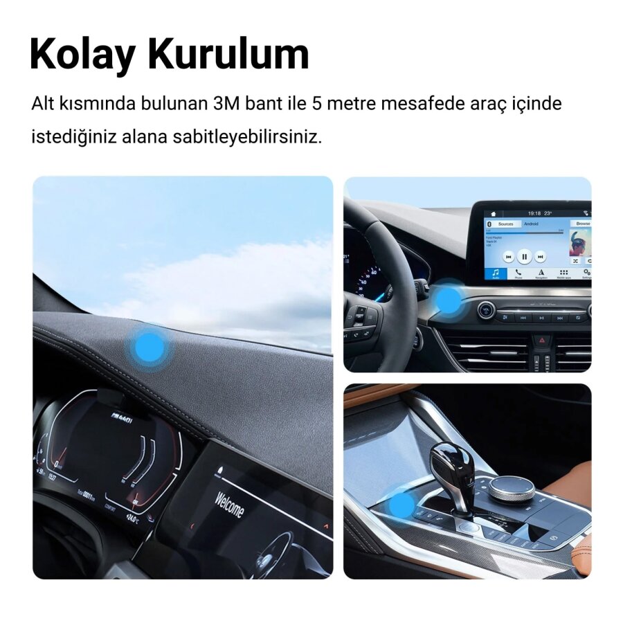 Viofo BTR200 Tüm Kamera Serileri için Kablosuz Bluetooth Uzaktan Kumanda - 3