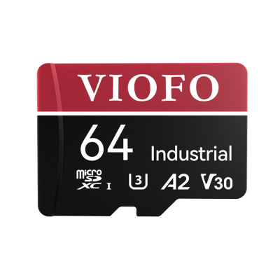 Viofo High Endurance Class 10 A2 V30 100MB/s Okuma 40MB/s Yazma Micro SD Hafıza Kartı 64GB
