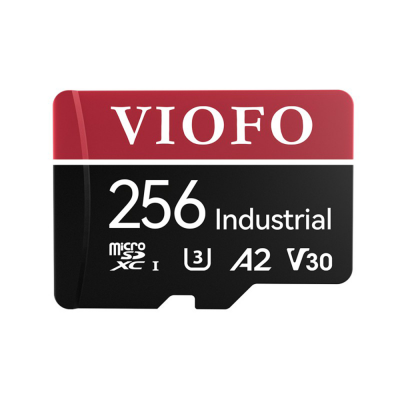 Viofo High Endurance Class 10 A2 V30 100MB/s Okuma 90MB/s Yazma Micro SD Hafıza Kartı 256GB