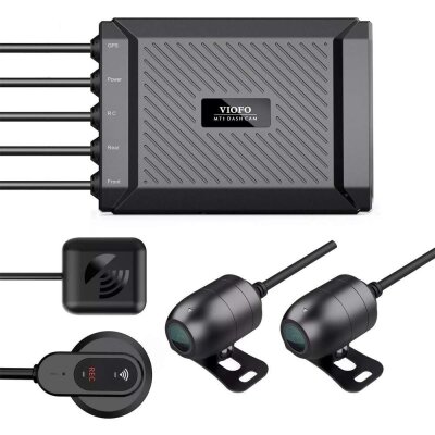 Viofo MT1 Full HD WiFi GPS Motosiklet Ön Arka Kayıt Kamerası - 2