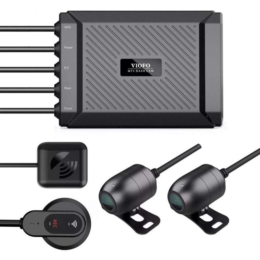 Viofo MT1 Full HD WiFi GPS Motosiklet Ön Arka Kayıt Kamerası - 2
