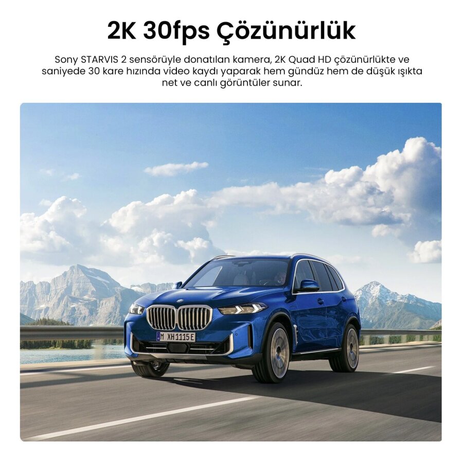 Viofo RWC200 IP67 Su Geçirmez A229 Pro / Plus Uyumlu 2K Quad HD 9.5 Metre Kablolu Dış Arka Kamera - 4