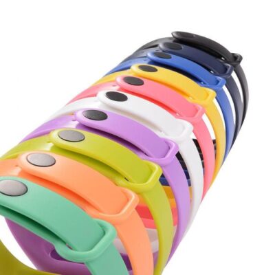 Xiaomi Mi Band 2 Yedek Silikon Bileklik Açık Yeşil - 8