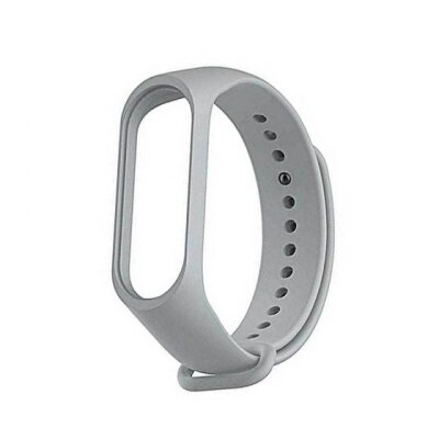 Xiaomi Mi Band 3 ve Mi Band 4 Yedek Silikon Bileklik Saydam Mavi - 3