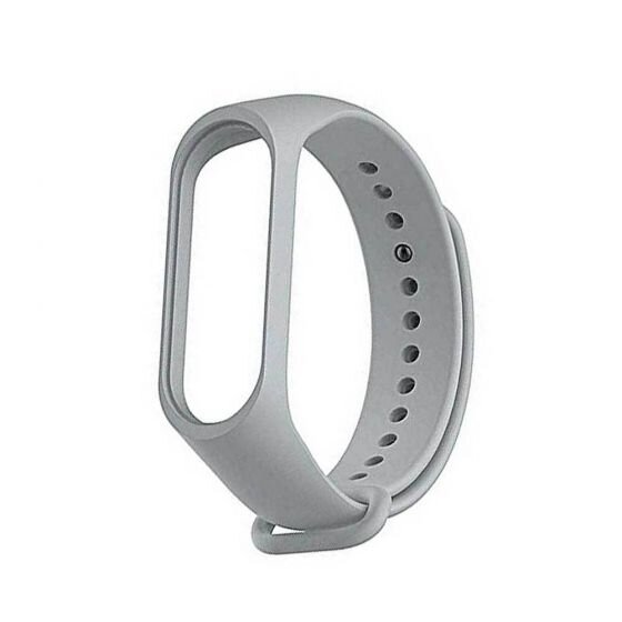 Xiaomi Mi Band 3 ve Mi Band 4 Yedek Silikon Bileklik Saydam Mavi - 3