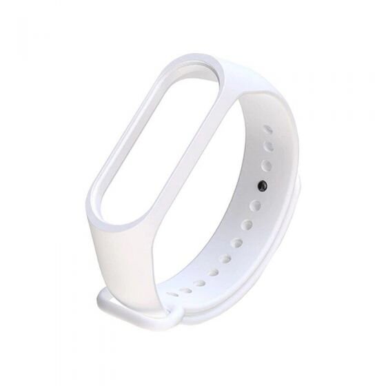 Xiaomi Mi Band 3 ve Mi Band 4 Yedek Silikon Bileklik Saydam Mavi - 4