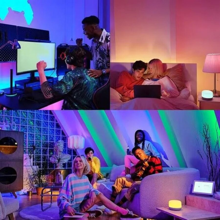 Xiaomi Yeelight 2.1W RGB 24 LED Işık Uzatma Şeridi 1 Metre - 8