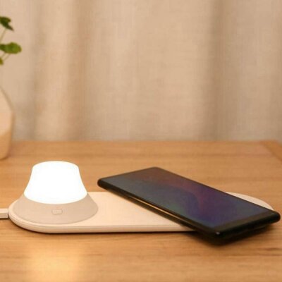 Xiaomi Yeelight Kablosuz Şarj Cihazı Gece Lambası YLYD08YI - 7