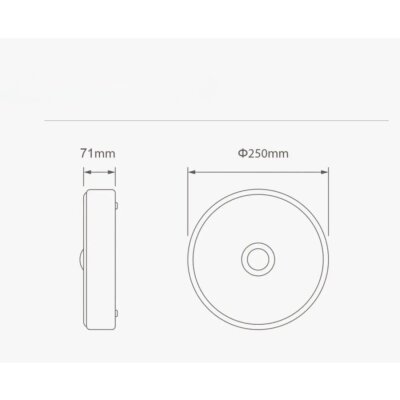 Xiaomi Yeelight Kristal Hareket Sensörlü Mini Tavan Lambası - 4