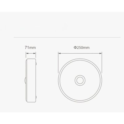 Xiaomi Yeelight Kristal Hareket Sensörlü Mini Tavan Lambası - 4