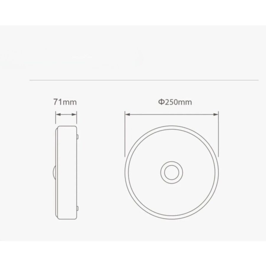 Xiaomi Yeelight Kristal Hareket Sensörlü Mini Tavan Lambası - 4